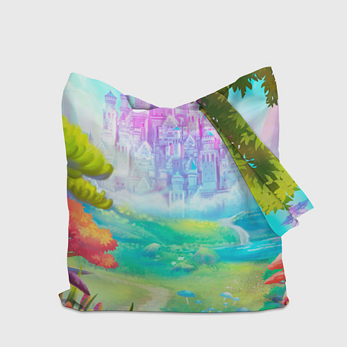 Сумка-шоппер Дандадан Сиратори Айра держит мороженое / 3D-принт – фото 2