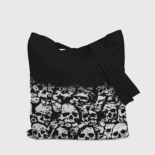 Сумка-шоппер Doom черепа / 3D-принт – фото 2