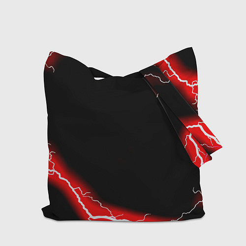 Сумка-шоппер Doom красный шторм / 3D-принт – фото 2