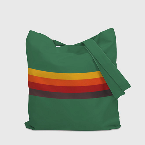 Сумка-шоппер Ретро автобус РАФ-8 поп-арт / 3D-принт – фото 2