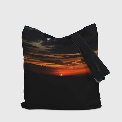 Сумка-шоппер Закат на плато / 3D-принт – фото 2