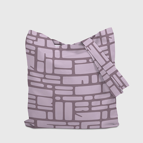 Сумка-шоппер Кирпичная кладка / 3D-принт – фото 2