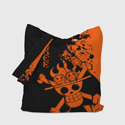 Сумка-шопер One Piece - Ace, цвет: 3D-принт