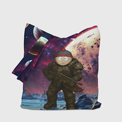 Сумка-шопер Стэн в космическом шутере Южный парк, цвет: 3D-принт