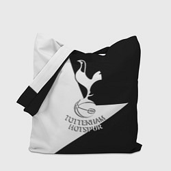 Сумка-шопер Тоттенхэм спорт геометрия, цвет: 3D-принт