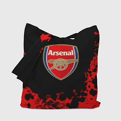 Сумка-шоппер Арсенал красные краски