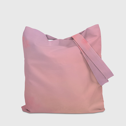 Сумка-шоппер Девочка обнимает зайцика в аниме / 3D-принт – фото 2