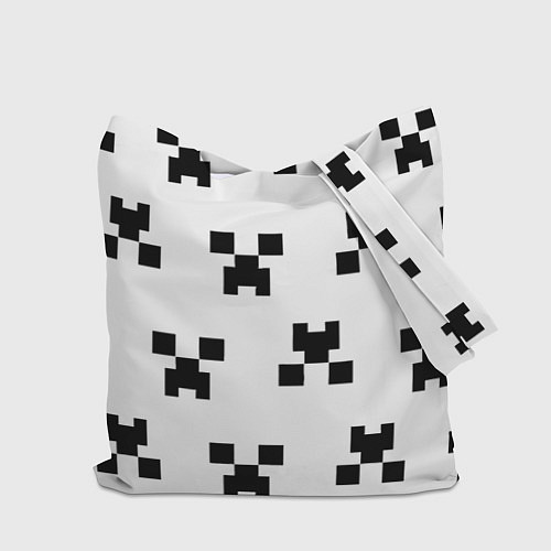 Сумка-шоппер Juventus x minecraft pattern / 3D-принт – фото 2