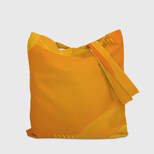 Сумка-шоппер Девочка дьявол бежит за роллом / 3D-принт – фото 2