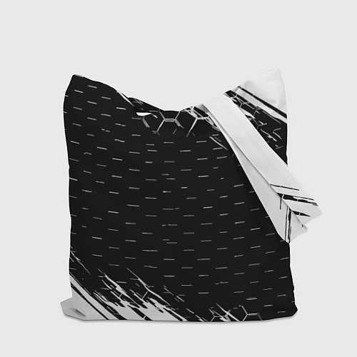 Сумка-шоппер Chelsea штрихи красок текстура / 3D-принт – фото 2