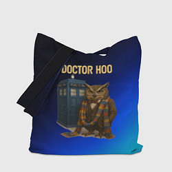 Сумка-шоппер Doctor Hoo сова у телефонной будки