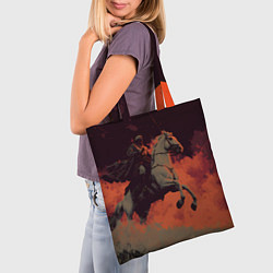 Сумка-шопер Всадник на лошади, цвет: 3D-принт — фото 2