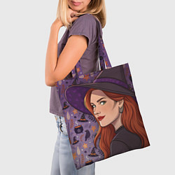 Сумка-шопер Wich, цвет: 3D-принт — фото 2