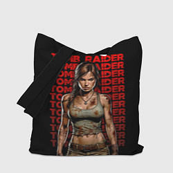 Сумка-шопер Lara Croft - расхитительница гробниц, цвет: 3D-принт