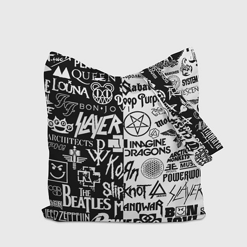 Сумка-шоппер Juventus рок музыка / 3D-принт – фото 2
