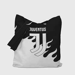 Сумка-шоппер Ювентус огонь текстура