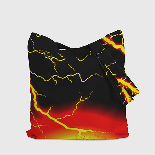 Сумка-шоппер Borussia шторм молнии / 3D-принт – фото 2