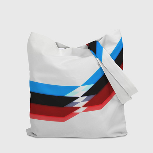 Сумка-шоппер Бавария Мюнхен геометрия спорт / 3D-принт – фото 2