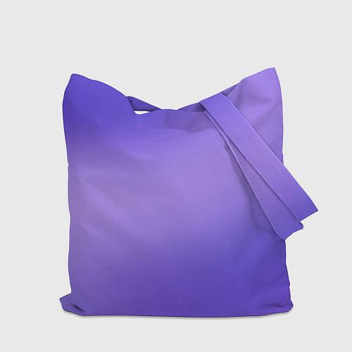 Сумка-шоппер Color purple gradient / 3D-принт – фото 2