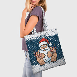 Сумка-шопер Сантамаха, цвет: 3D-принт — фото 2