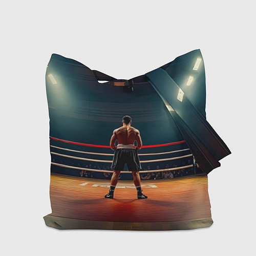 Сумка-шоппер Чемпион на ринге / 3D-принт – фото 2