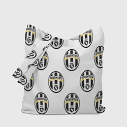 Сумка-шопер Juventus Pattern, цвет: 3D-принт