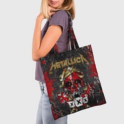 Сумка-шопер Metallica XXX, цвет: 3D-принт — фото 2