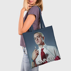 Сумка-шопер Eminem Fire, цвет: 3D-принт — фото 2