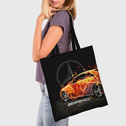 Сумка-шопер Mercedes, цвет: 3D-принт — фото 2