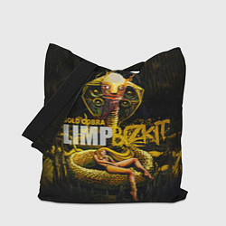 Сумка-шопер Gold Cobra: Limp Bizkit, цвет: 3D-принт