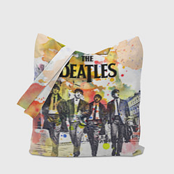 Сумка-шопер The Beatles: Colour Spray, цвет: 3D-принт