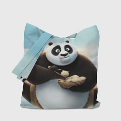 Сумка-шопер Кунг фу панда, цвет: 3D-принт