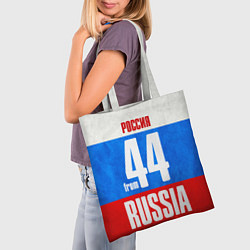 Сумка-шопер Russia: from 44, цвет: 3D-принт — фото 2