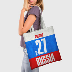 Сумка-шопер Russia: from 27, цвет: 3D-принт — фото 2