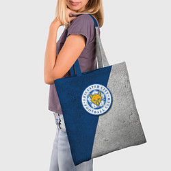 Сумка-шопер Leicester City FC, цвет: 3D-принт — фото 2