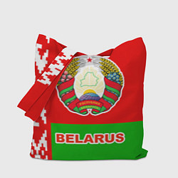 Сумка-шопер Belarus Patriot, цвет: 3D-принт