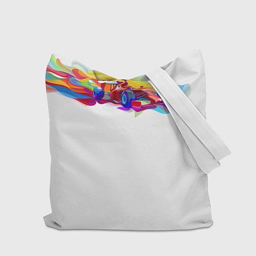 Сумка-шоппер Я люблю F1 / 3D-принт – фото 2