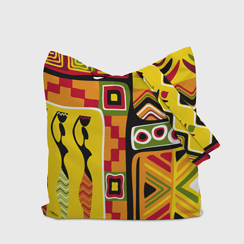 Сумка-шоппер Африка / 3D-принт – фото 2