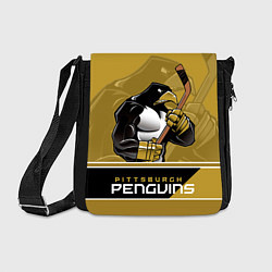 Сумка на плечо Pittsburgh Penguins цвета 3D-принт — фото 1