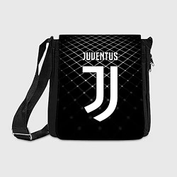 Сумка на плечо FC Juventus: Black Lines, цвет: 3D-принт