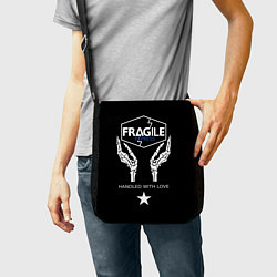 Сумка на плечо Death Stranding: Fragile Express, цвет: 3D-принт — фото 2