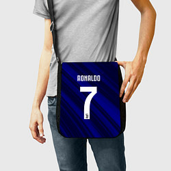 Сумка на плечо Ronaldo 7: Blue Sport, цвет: 3D-принт — фото 2