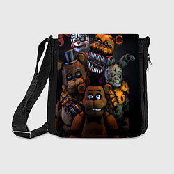 Сумка на плечо Five Nights at Freddy's, цвет: 3D-принт