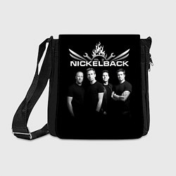 Сумка на плечо Nickelback Band, цвет: 3D-принт