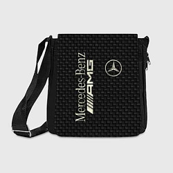 Сумка на плечо Mercedes AMG: Dark Side, цвет: 3D-принт