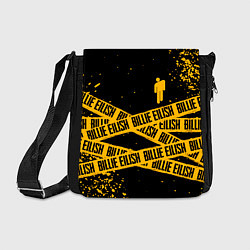 Сумка на плечо BILLIE EILISH: Yellow & Black Tape, цвет: 3D-принт