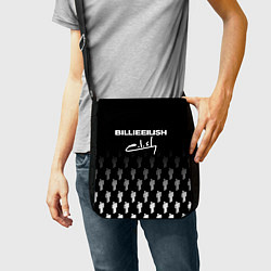 Сумка на плечо Billie Eilish: Black Autograph, цвет: 3D-принт — фото 2