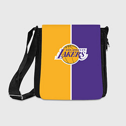 Сумка на плечо LA LAKERS, цвет: 3D-принт