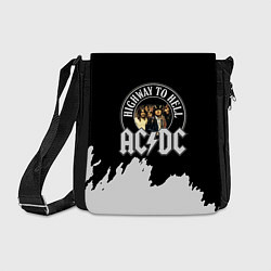 Сумка на плечо ACDC, цвет: 3D-принт