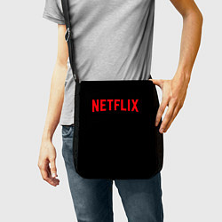 Сумка на плечо NETFLIX, цвет: 3D-принт — фото 2